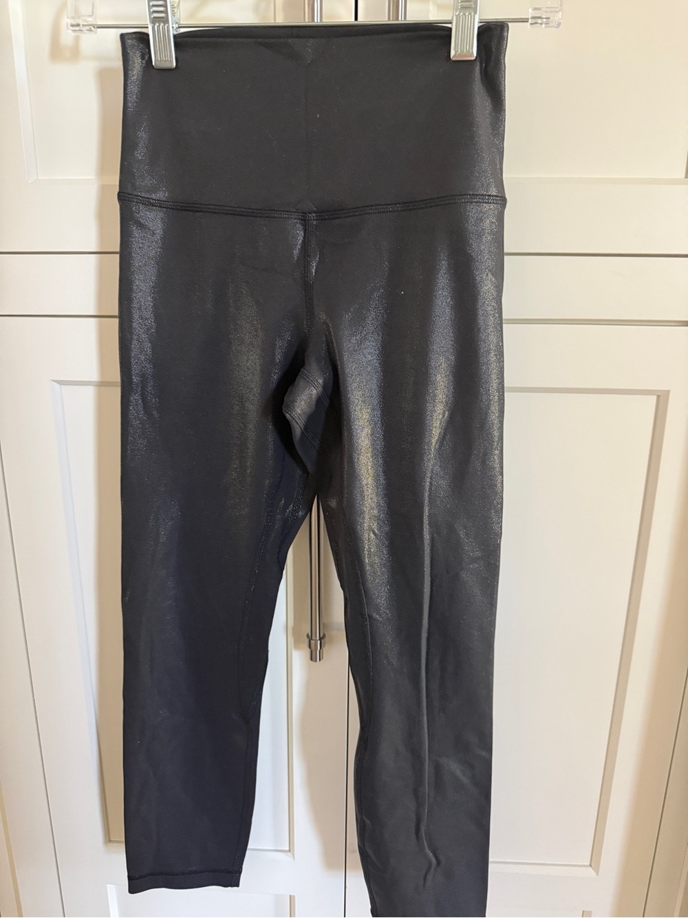 lululemon athletica Shiny Black High-Rise women’s size 4 Leggings